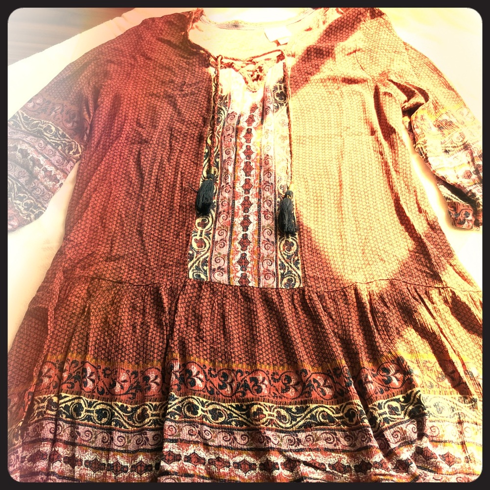 Knox Rose drop-waist dress - 2xl